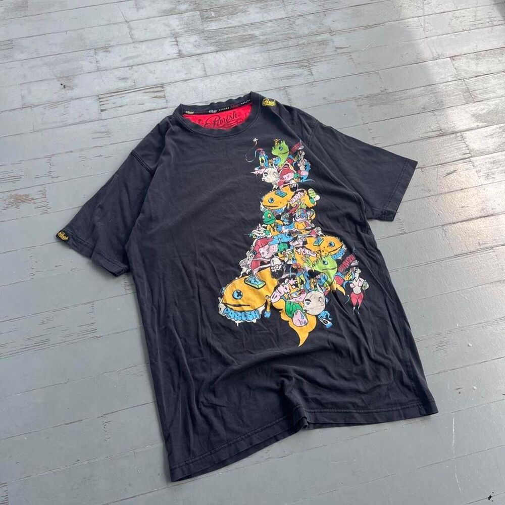 Parish Streetwear Y2K Graphic Tee Shirt